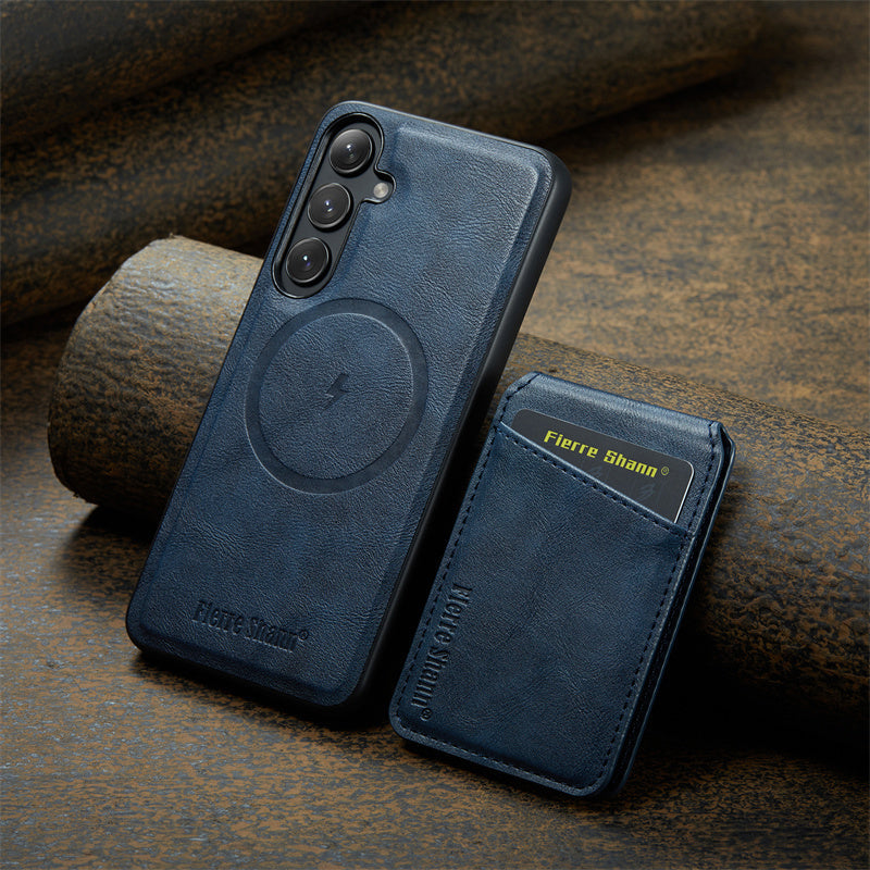 Frendorf | 2 In 1 Magnetische Geldbörse Leder Flip-Handyhülle Für Samsung S24