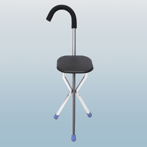 Frendorf | 2 in 1 Tragbarer Leichter Gehstock Mit Stuhl