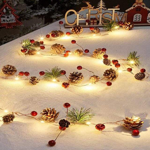 Frendorf | 2M LED Tannenzapfen Lichterkette