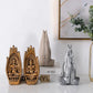 2 Stück Buddha Statue Hände Skulpturen Mönch Figur Tathagata Indien Yoga Fengshui Wohnkultur Ornament Zubehör