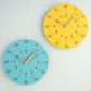 Lernzeit Kinderzimmer Stille Wanduhr