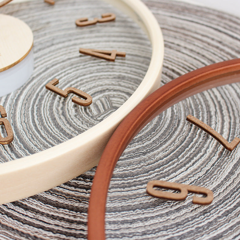 Moderne Designer Stille Wanduhr