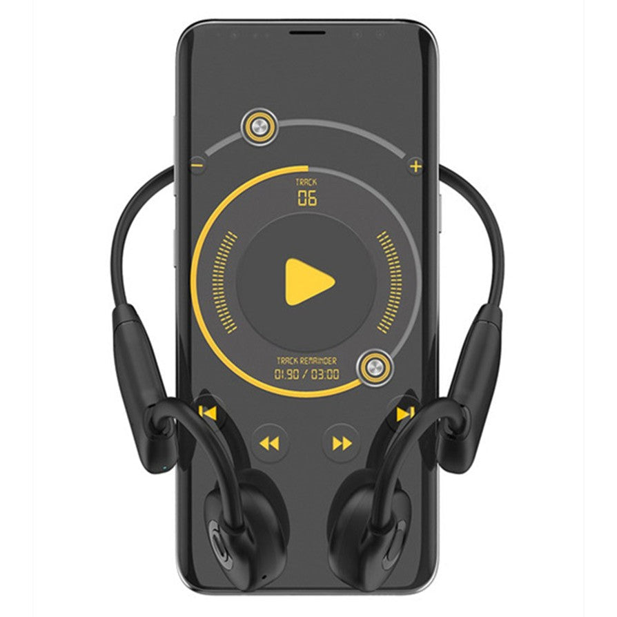 Frendorf | Bone Conduction OverEar Bluetooth Ohrhörer, mit 32G Speicher und IPX6 wasserdicht, für Pendeln und Sport