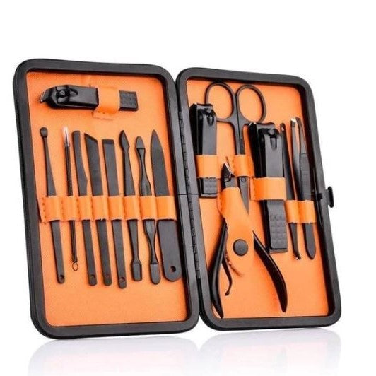 Frendorf | 15-teiliges professionelles Maniküre-Set mit Reisetasche