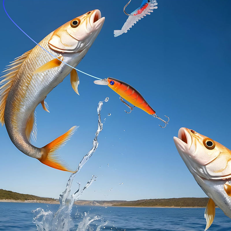 Frendorf | 24 Tage Weihnachts-Countdown Fischzubehör-Set