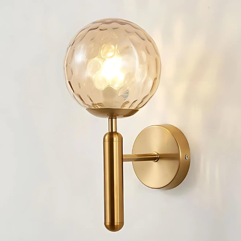 LumiOrb | Elegante Glas-Wandlampe im modernen Design