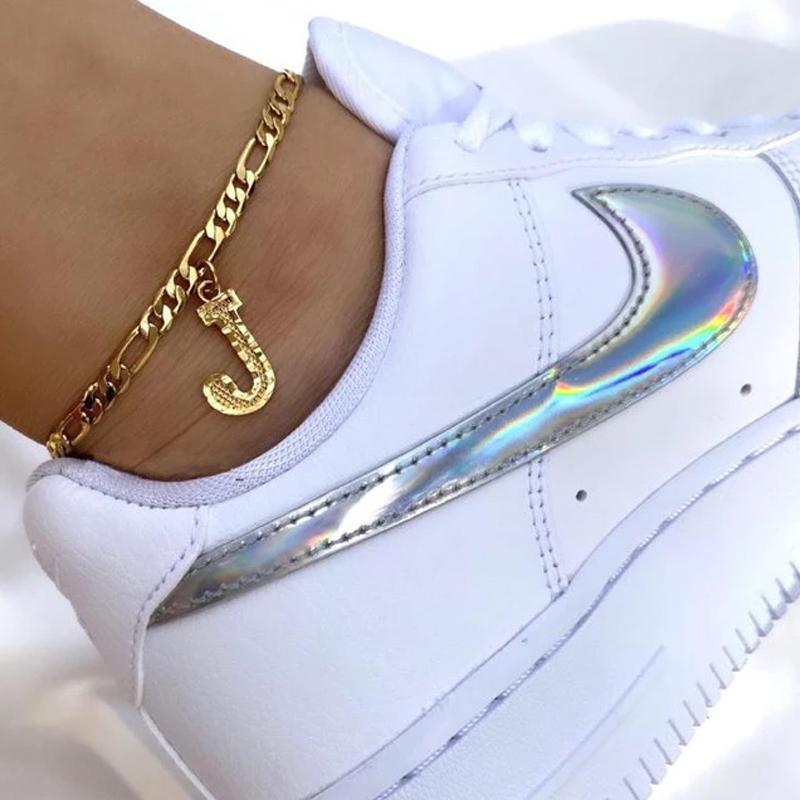 Frendorf | 18K Goldene Individuelle Fußkette