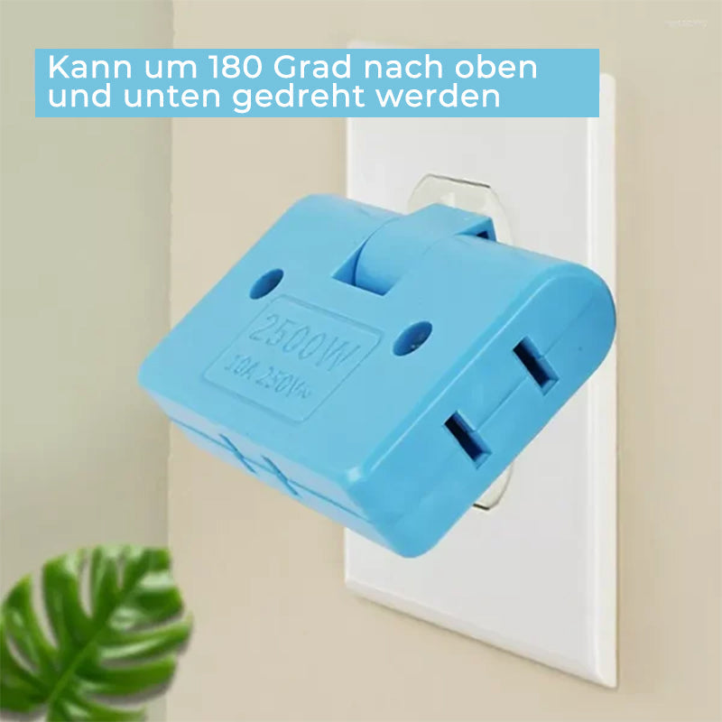 Frendorf | 3 in 1 drehbarer Steckdosenkonverter