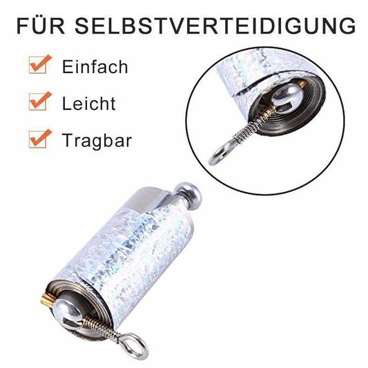 Frendorf | Tragbarer Metall Stab für Selbstverteidigung und Zauberkunst