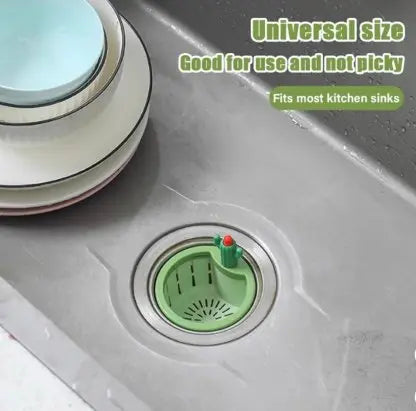 Frendorf | Automatischer Kaktus-Spülensieb – Berührungslose Müllentsorgung