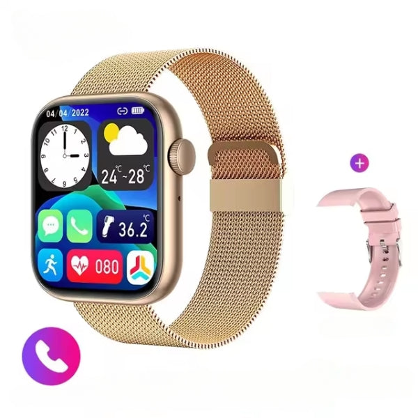 Frendorf | Edition 2024 Smartwatch für Frauen - Fitness Smartwatch für Android - Stilvolles tragbares Gerät für Mädchen & Jugendliche