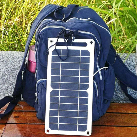 Frendorf | Solarpanel mit tragbarem USB-Akku, wasserdicht