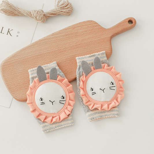 Frendorf | Baby Knieschoner zum Krabbeln – Rutschfeste Kniepolster mit Tiermotiv