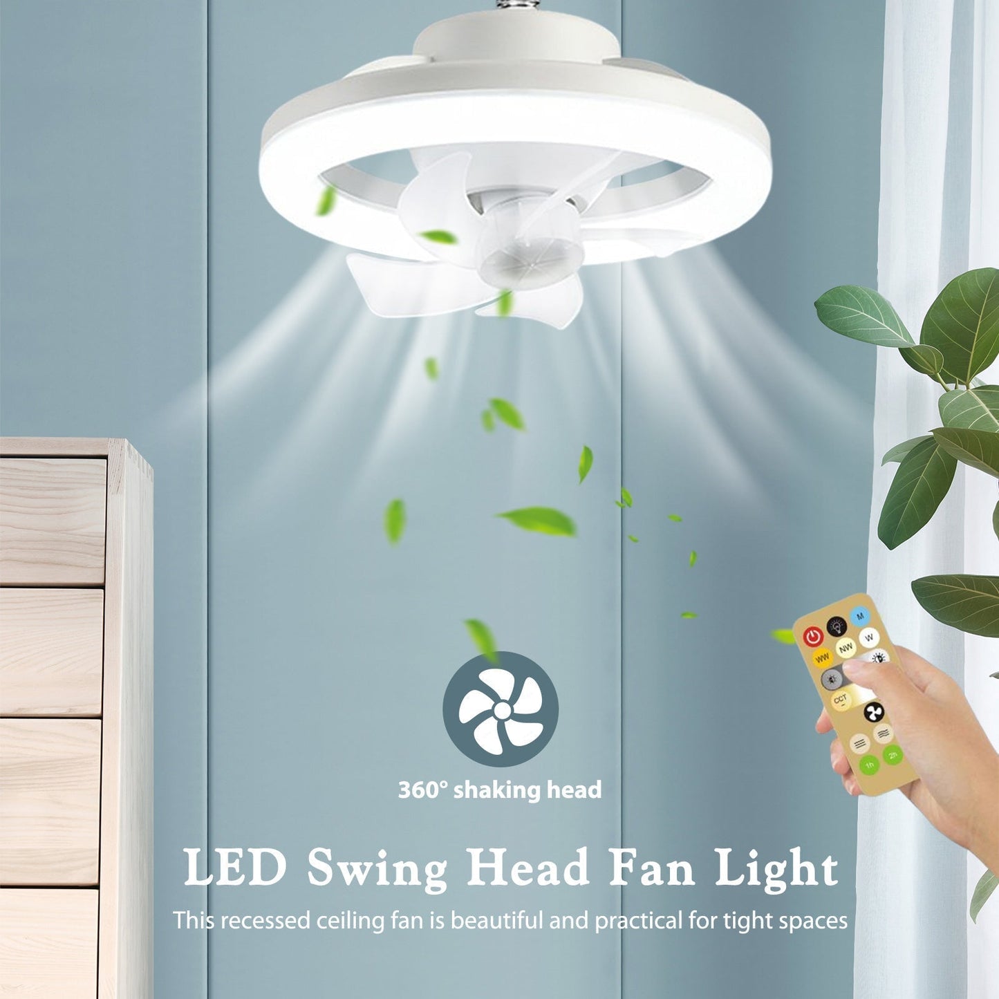 Deckenventilator mit Licht - FanLite - Multifunktional - Mühelose Eleganz