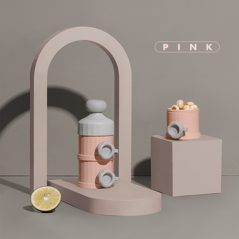 Frendorf | Babypulver-Spender – Tragbarer Milchpulverbehälter & Snackbox für unterwegs