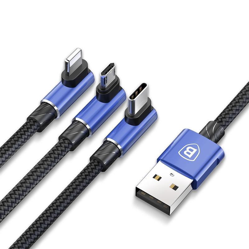 Frendorf | 3-köpfiges L-förmiges Kabel, um alle Ihre Geräte abzudecken