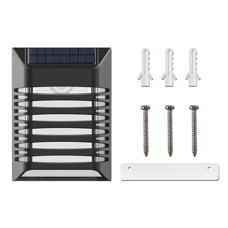 Frendorf | SolarVista LED Wandleuchte | Trapezdesign | Wasserdicht | Solar Außenbeleuchtung | Energieeffizient