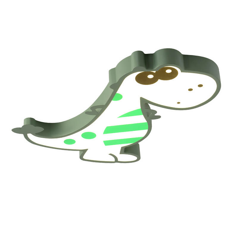 Frendorf | DinoBright LED Deckenleuchte | Kreatives Dinosaurier-Design | Kinderzimmerlampe | Warm- & Weißlicht | Dimmbar