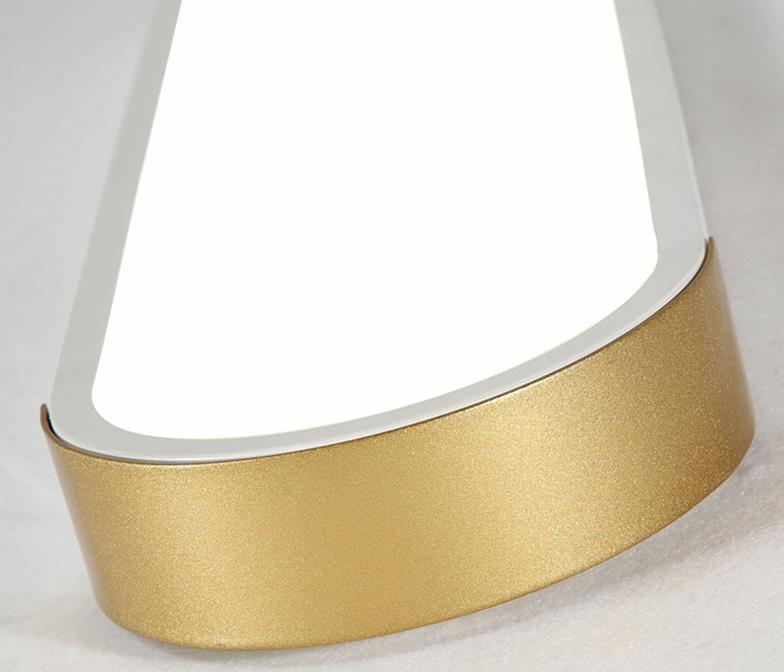 Minimalistische Rechteckige Ring LED Deckenleuchte