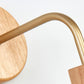 Frendorf | LumaShade Minimalistische Wandleuchte | Plissee-Schirm | Modernes Design | Dekorative Beleuchtung