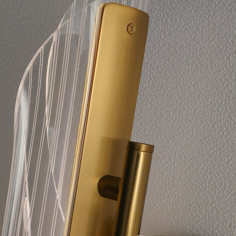 Moderne Acryl Locken LED Wandlampe