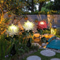 Frendorf | BloomGlow solarbetriebene Gartenlampen – Farbwechselnde LED-Außendekoration