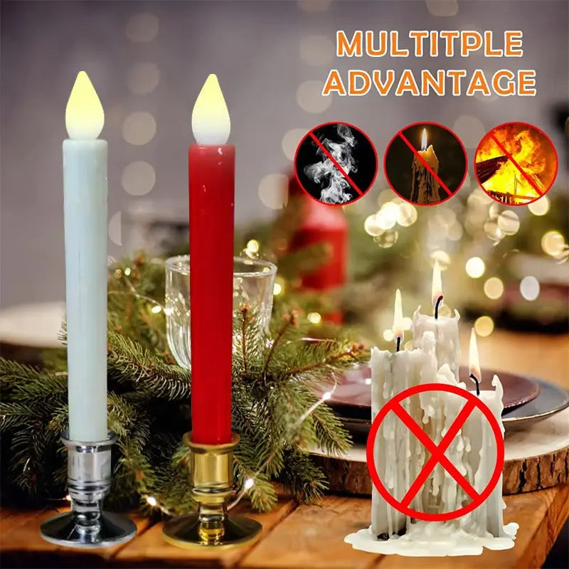 Frendorf | 2+2  | Flammenlose LED-Kerzen – Sicher, Elegant & Langlebig