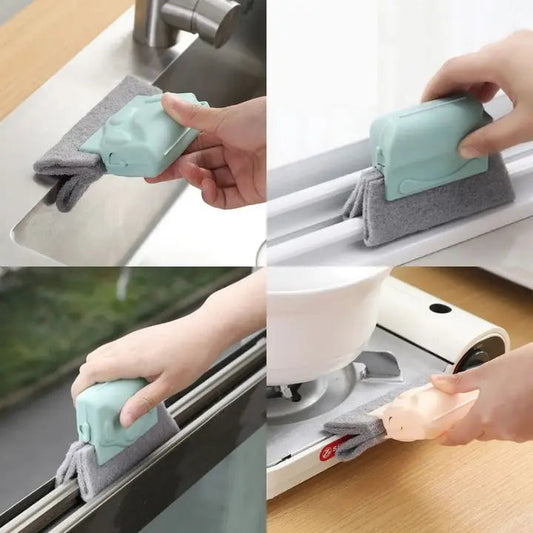 Frendorf | 2+2  | Fensterbürste mit Griff – gründliche Reinigung schmaler Ecken