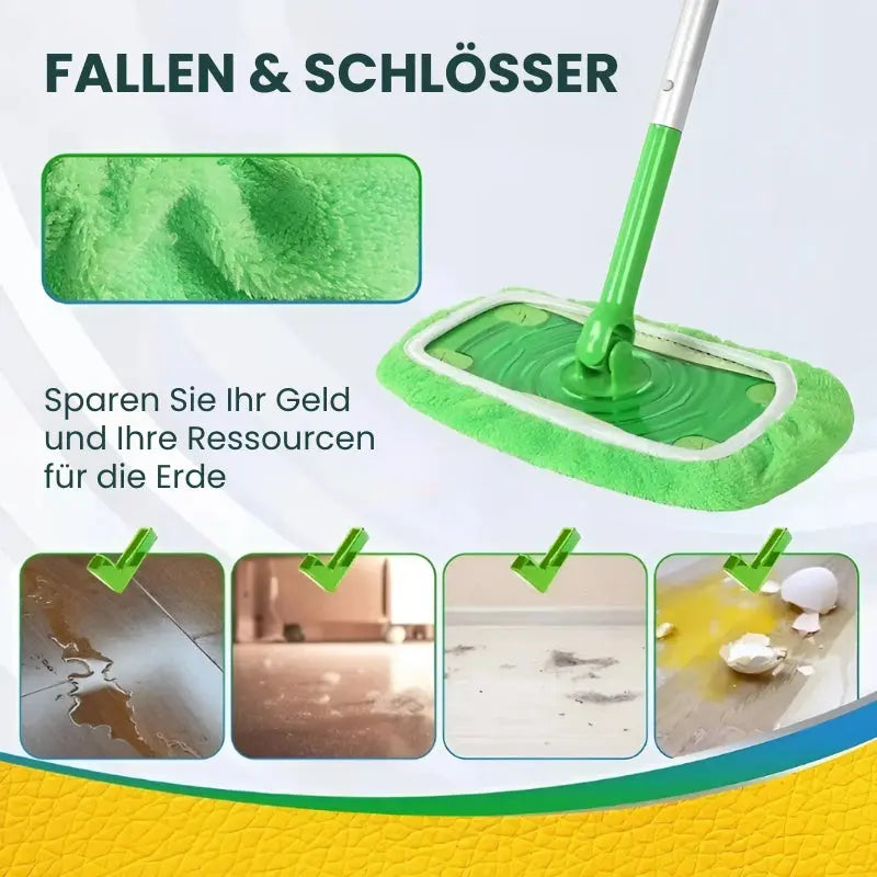 Frendorf | 2+2  | Wiederverwendbare Mopps für Swiffer Sweeper