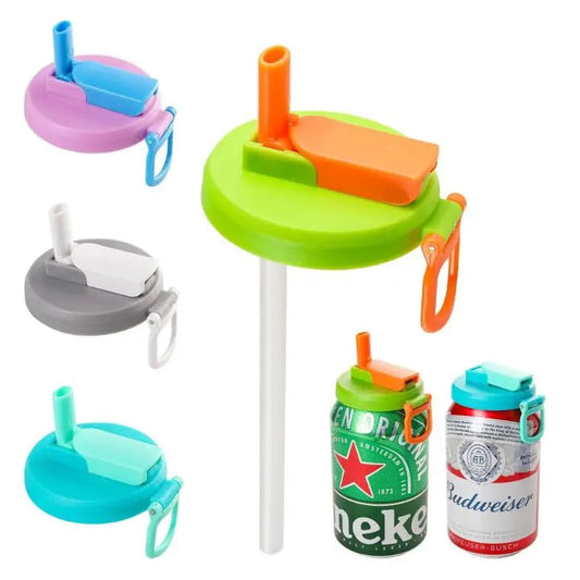 Frendorf | 2+2  | Wiederverwendbarer Trinkhalm-Deckel