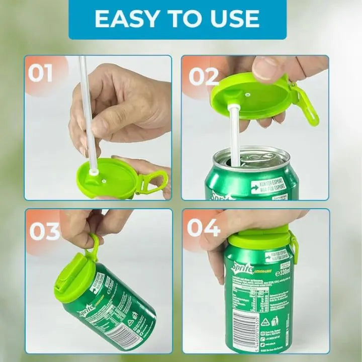 Frendorf | 2+2  | Wiederverwendbarer Trinkhalm-Deckel