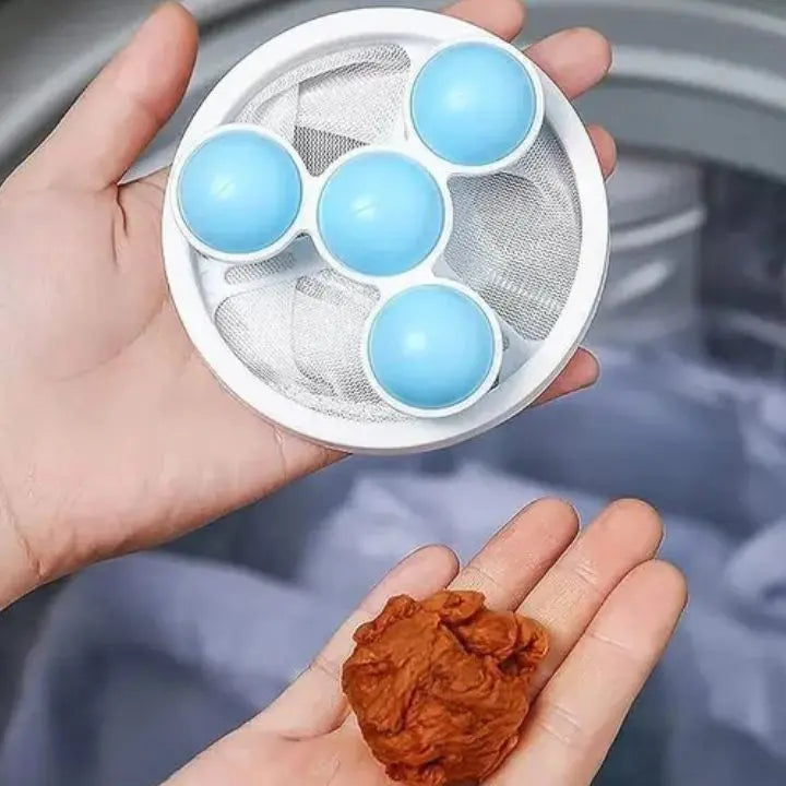 Frendorf | 2+2  | Wiederverwendbarer Waschmaschinenfilter – Fängt Haare & Schmutz