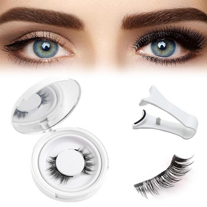 Frendorf | Wiederverwendbares magnetisches Wimpern- und Pinzettenset – Kein Kleber erforderlich
