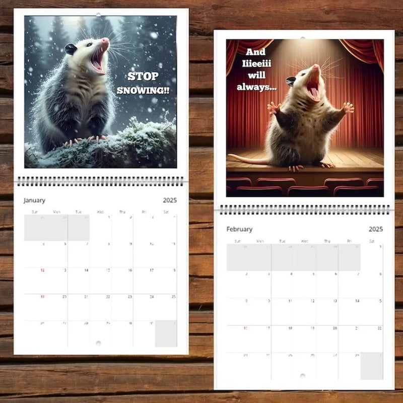 Frendorf | 2025 Schreiende Possums Kalender