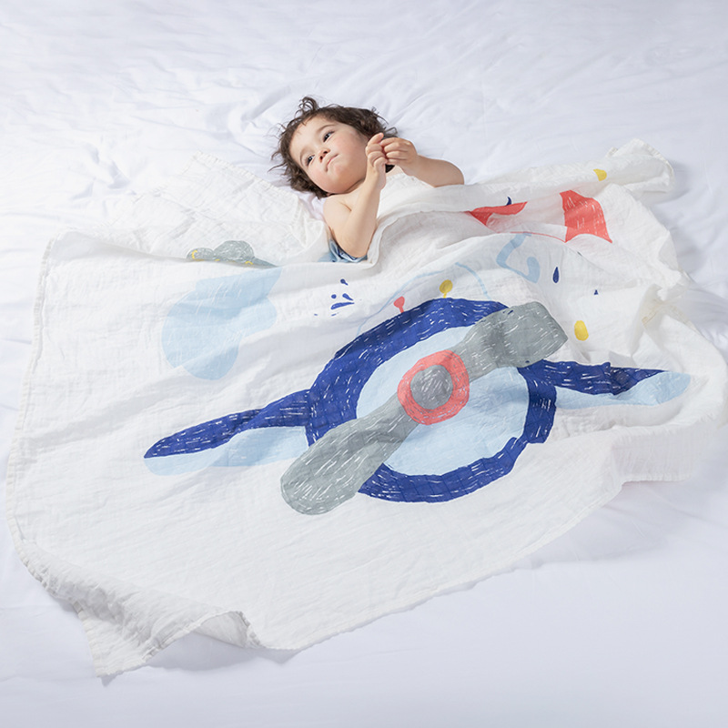 Frendorf | Baby Decke und Musselin Swaddle Tuch für Neugeborene