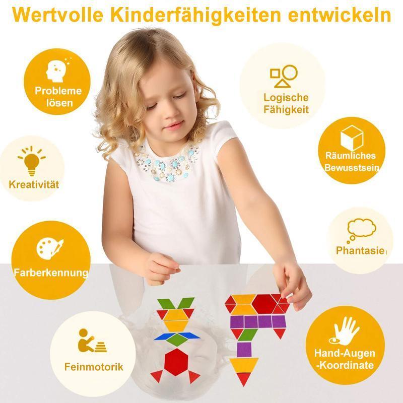 Frendorf | 155 Stück Holzpuzzle-Set