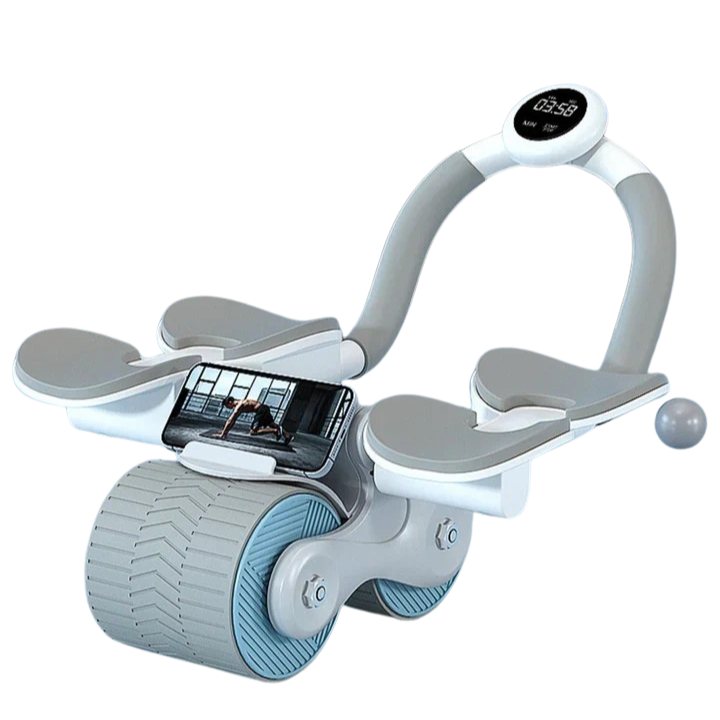 Frendorf | Bauchmuskel-Trainingsgerät | Ergonomisch, 360° Bewegung & praktischer Handyhalter für Ganzkörper-Workouts zu Hause