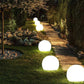 Frendorf | AuraColor Gartenball LED-Beleuchtung – 16 Farben – Kabellos, wetterfest und stimmungsvoll für Garten, Terrasse und Party