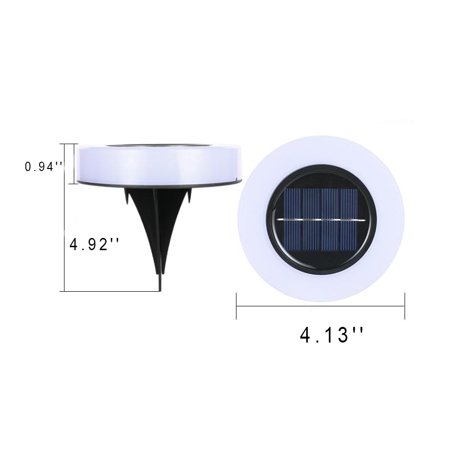 Outdoor Solar Bärenpfoten Runde LED Garten Rasen Vergrabene Licht