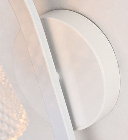 Frendorf | Avioria Wandlampe mit Glasschirm & Deko-Vogel | Modernes Design | Stimmungsvolles Licht für Zuhause