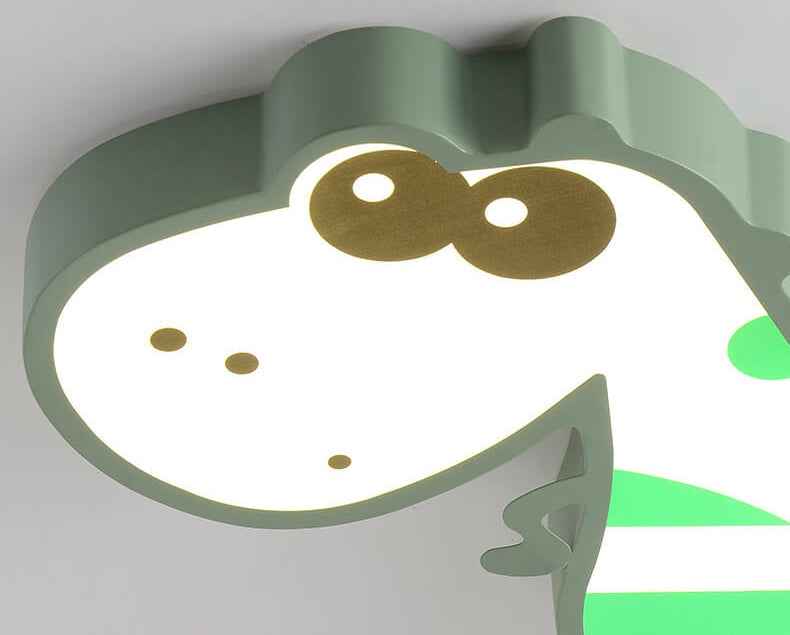Frendorf | DinoBright LED Deckenleuchte | Kreatives Dinosaurier-Design | Kinderzimmerlampe | Warm- & Weißlicht | Dimmbar