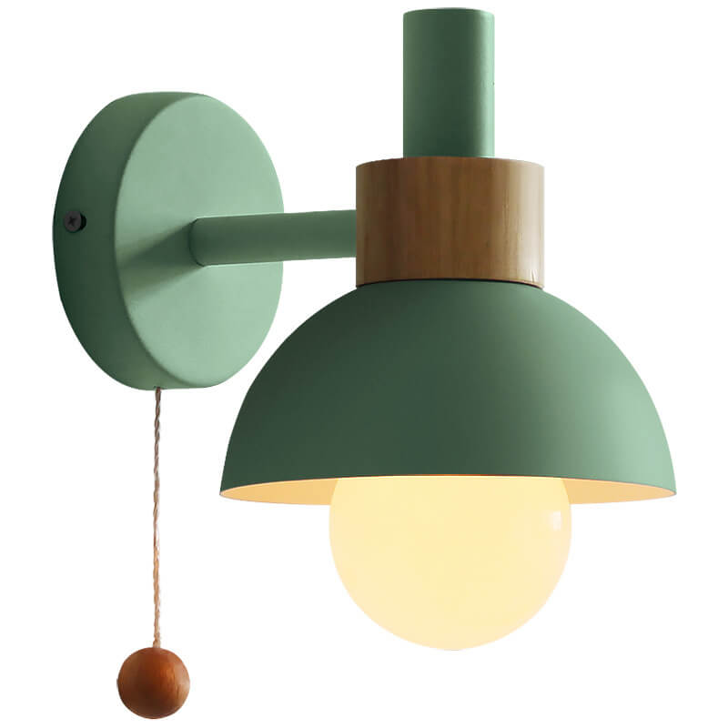 Frendorf | MacaroonGlow Nordic Wandlampe | Farbiges Kugeldesign | Einflammige LED-Wandleuchte für Wohnräume