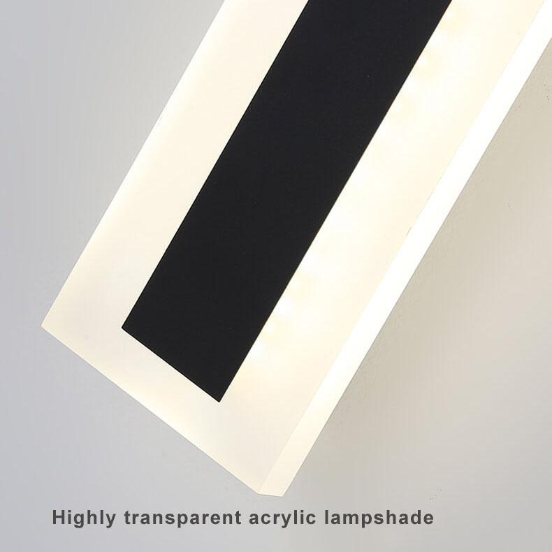 Frendorf | LumiBar Minimalist LED Außenwandleuchte | Wasserdicht | Langlebig | Moderne Lichttechnik | Outdoor Dekolampe für Garten und Terrasse