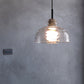 Frendorf | LumaCrystal Nordic Pendelleuchte | Klar geriffeltes Glas | 1-Licht | Skandinavisches Design | Deko für Zuhause
