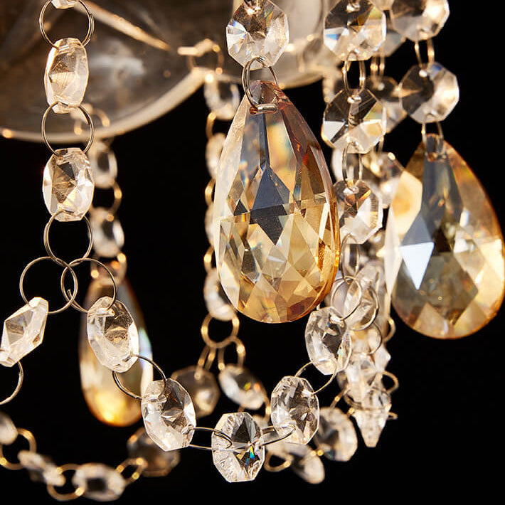 Frendorf | CrystalVive Pendelleuchte | Luxus Kristallkuppel | Moderne 1-Licht Hängelampe | Elegante Beleuchtung für Zuhause