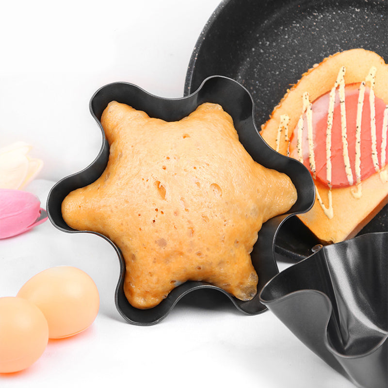 Frendorf | Blütenblattform Carbonstahl Backschüssel