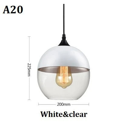 Frendorf | EternaGlow Pendelleuchte aus Glas und Holz | Elegantes Design für Ihr Zuhause
