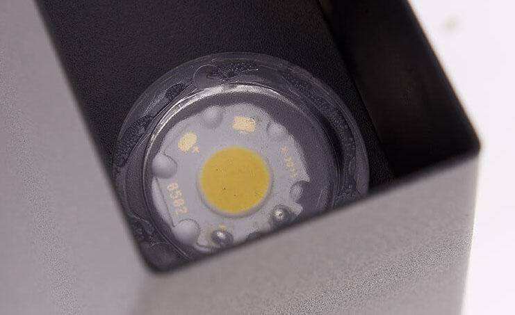 Frendorf | Trapeo LED Wandleuchte | 2-flammig | Modernes Design | Innen- & Außenbeleuchtung