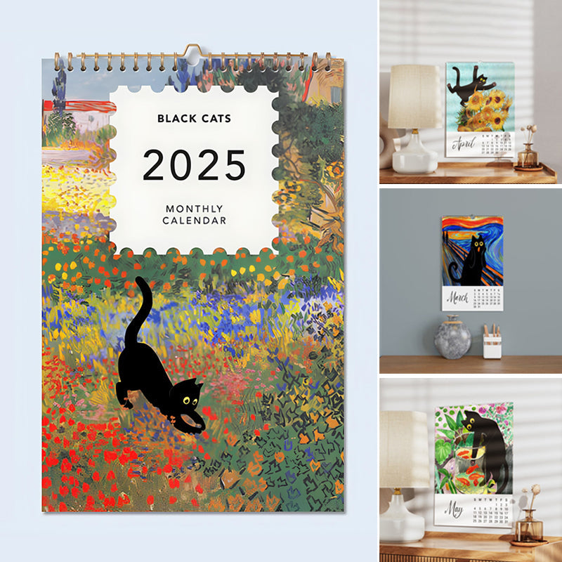 Frendorf | 2025 Schwarze Katze Kalender