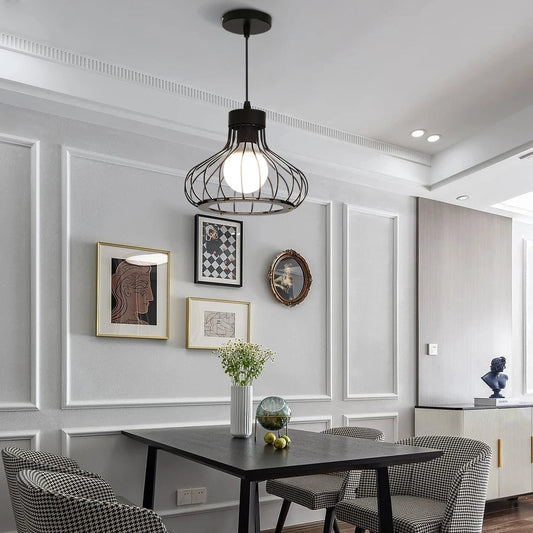Frendorf | MetalLuxe Moderne Pendelleuchte aus Metall | Elegantes Design | Dimmbar | Perfekte Beleuchtung für Esszimmer und Küche